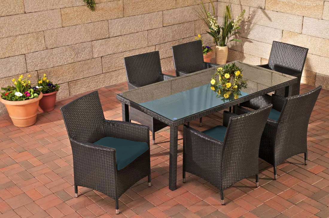 Kussenslopenset Avignon / Florenz antraciet anthrazit
