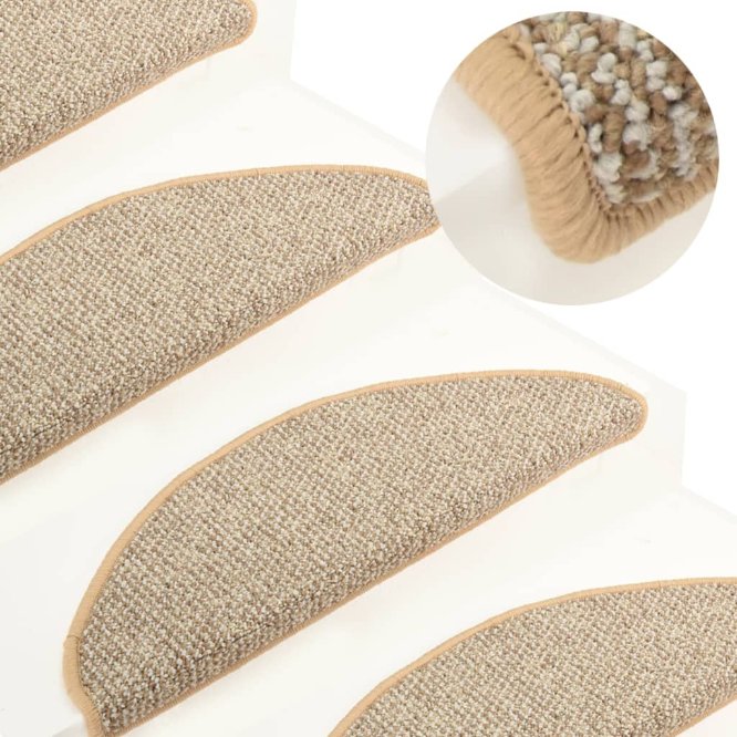 vidaXL Trapmatten 15 st 56x17x3 cm antracietkleurig - Aashly