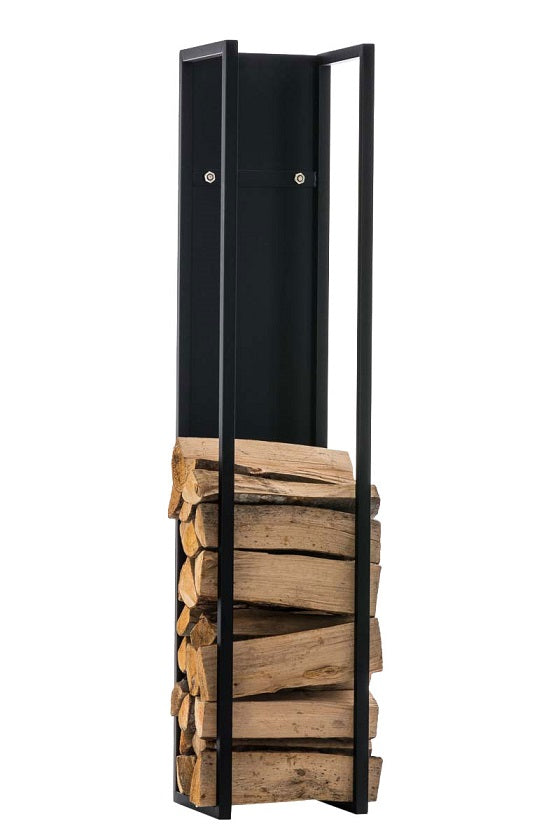 Brandhoutrek Spark mat zwart,100 cm schwarz-matt
