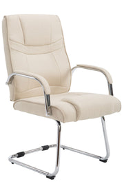 Bezoekersstoel Attila Stof creme creme