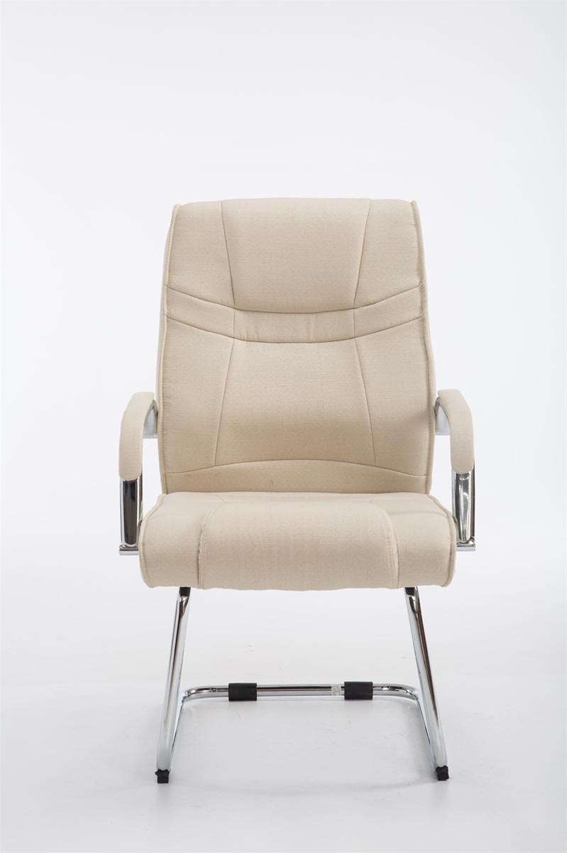 Bezoekersstoel Attila Stof creme creme