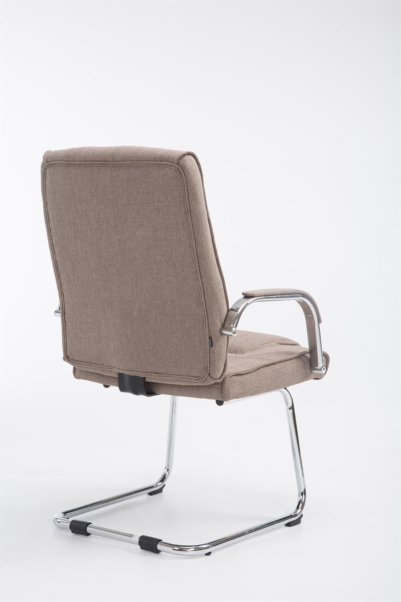 Bezoekersstoel Attila Stof taupe taupe