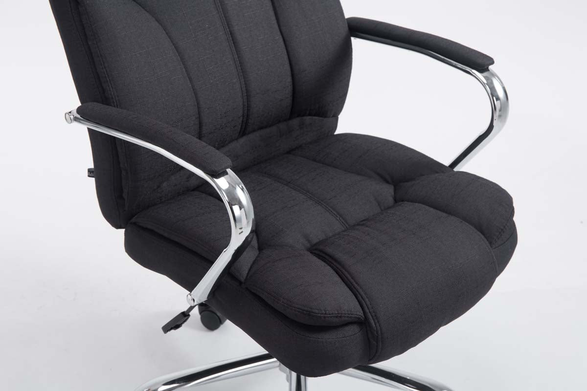 Bureaustoel Xanthos V2 stof zwart schwarz