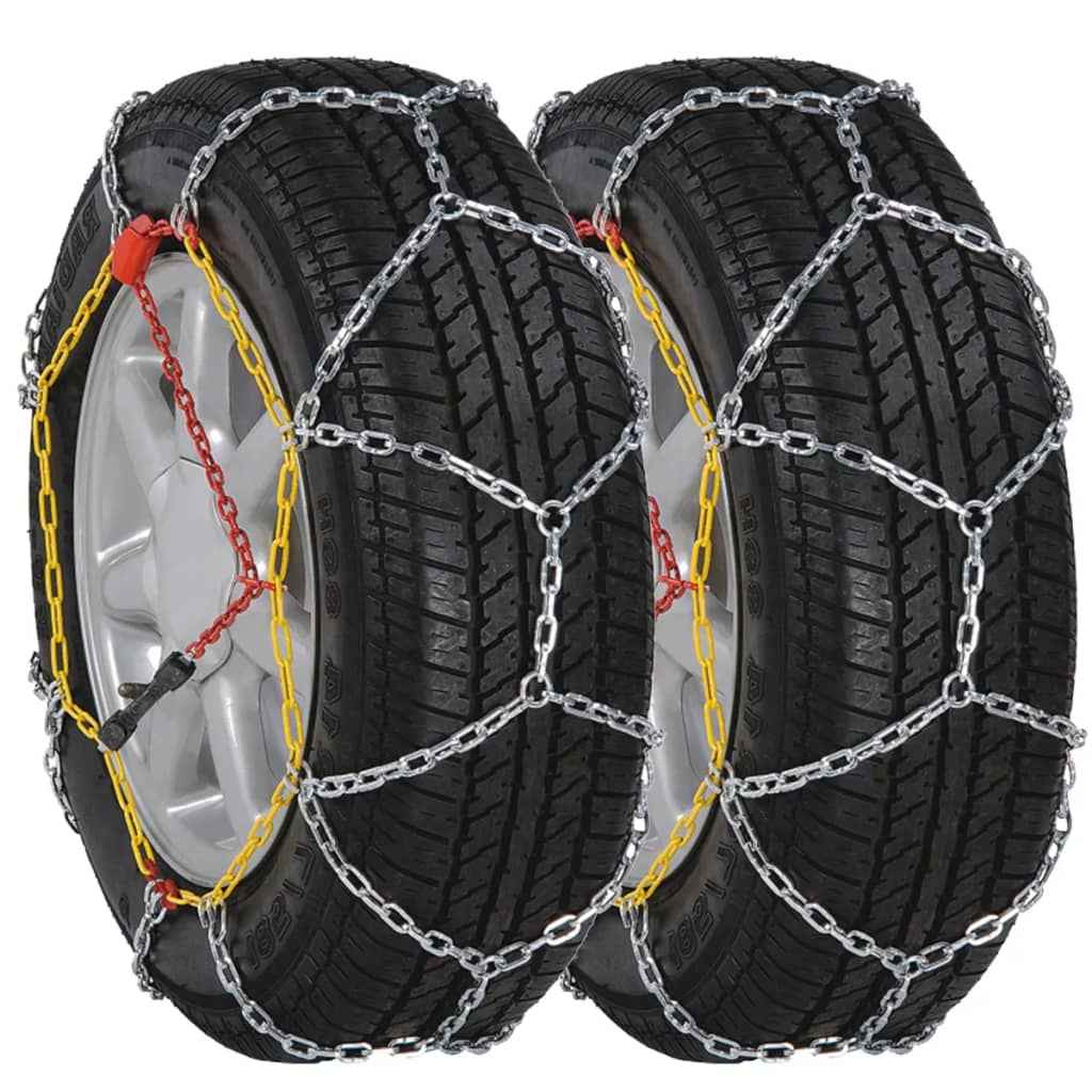 vidaXL Sneeuwkettingen autobanden 2 st 12 mm