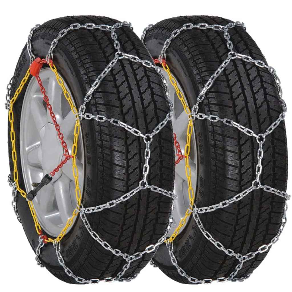 vidaXL Sneeuwkettingen autobanden 2 st 12 mm
