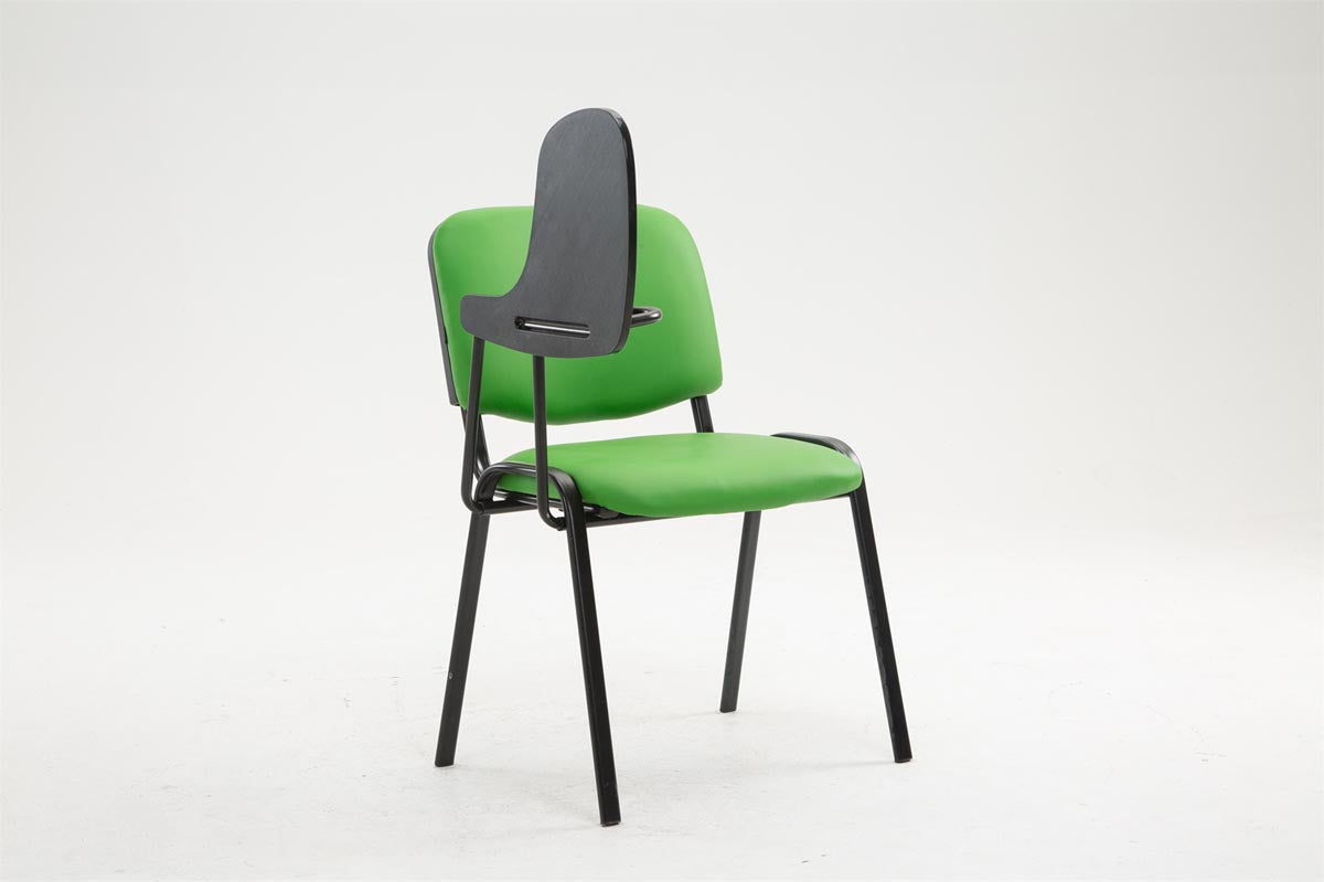 Bezoekersstoel Ken Kunstleer groen grün