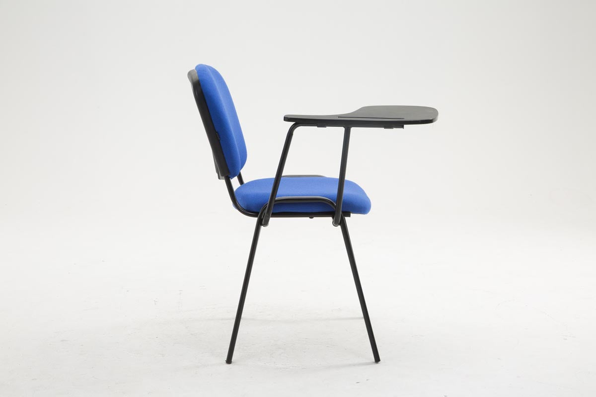 Bezoekersstoel Ken Stof blauw blau