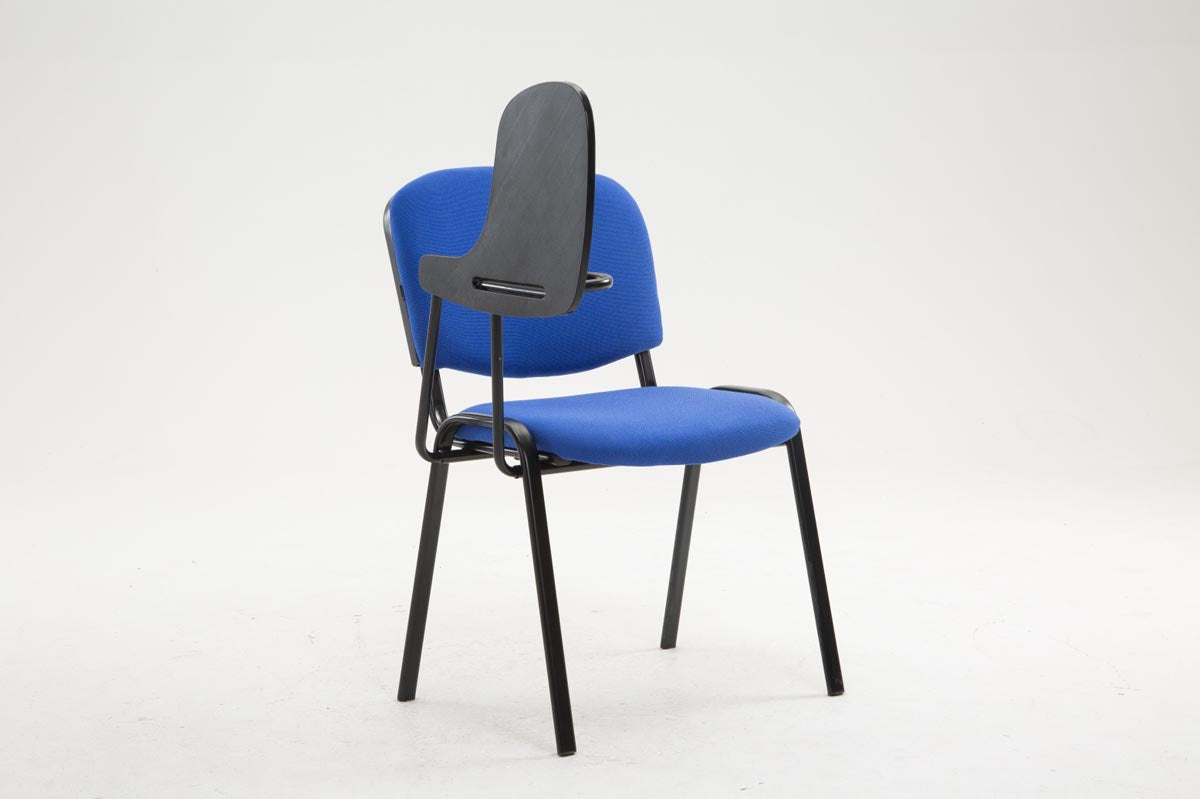 Bezoekersstoel Ken Stof blauw blau