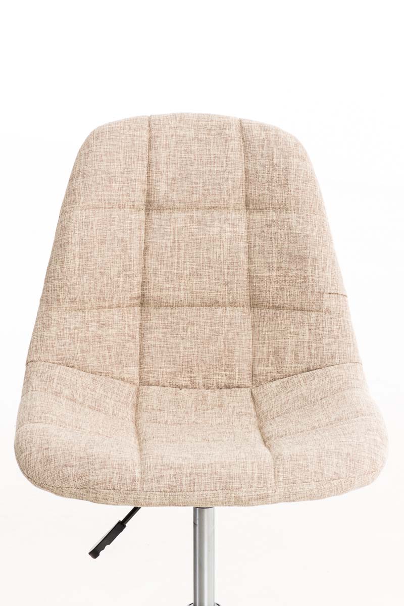 Bureaustoel Emil Stof creme creme