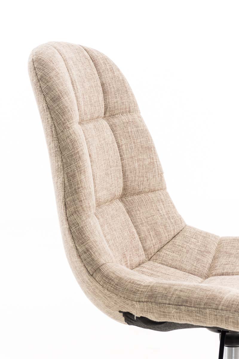 Bureaustoel Emil Stof creme creme