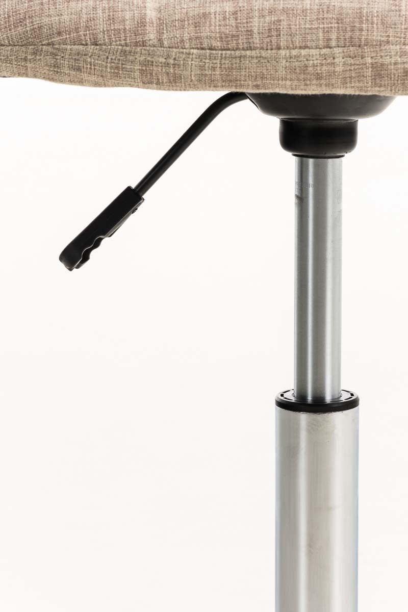 Bureaustoel Emil Stof creme creme