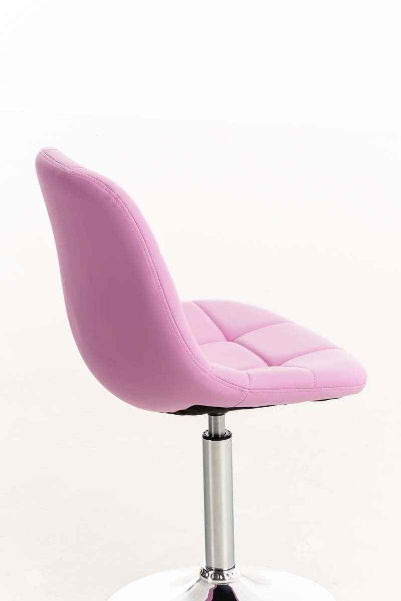 Eetkamerstoel Emil Kunstleer roze pink