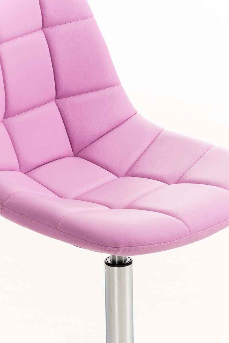Eetkamerstoel Emil Kunstleer roze pink