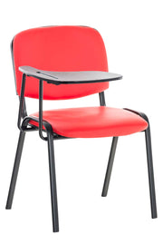 Bezoekersstoel Ken Kunstleer rood rot