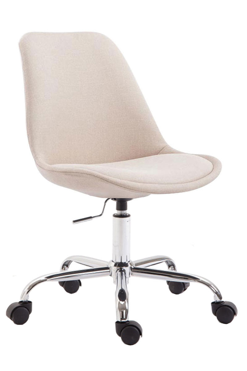 Bureaustoel Toulouse Stof creme creme