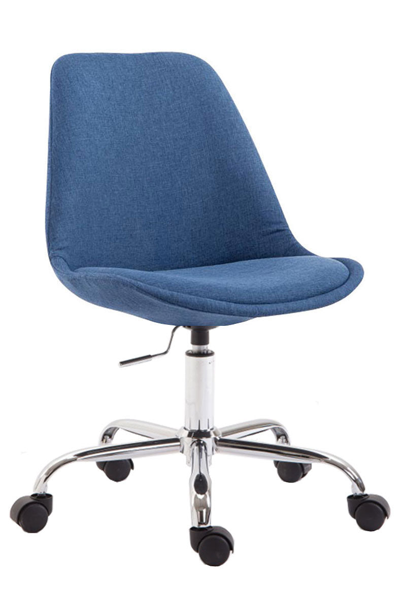 Bureaustoel Toulouse Stof blauw blau