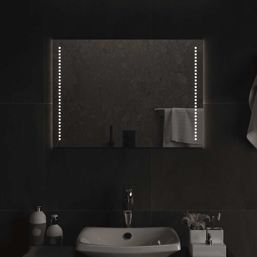 vidaXL Badkamerspiegel LED 40x60 cm