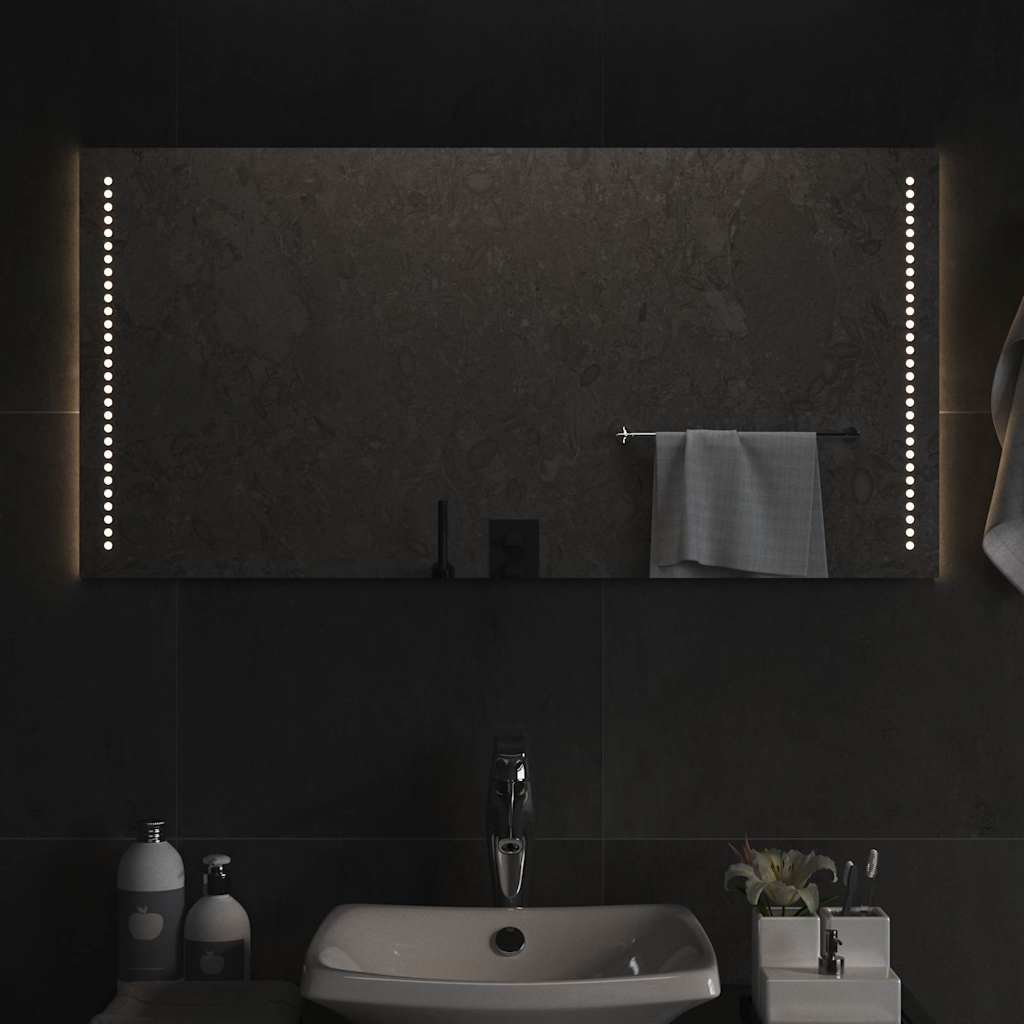 vidaXL Badkamerspiegel LED 40x60 cm