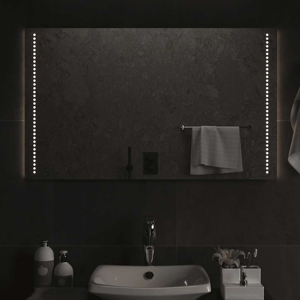 vidaXL Badkamerspiegel LED 40x60 cm
