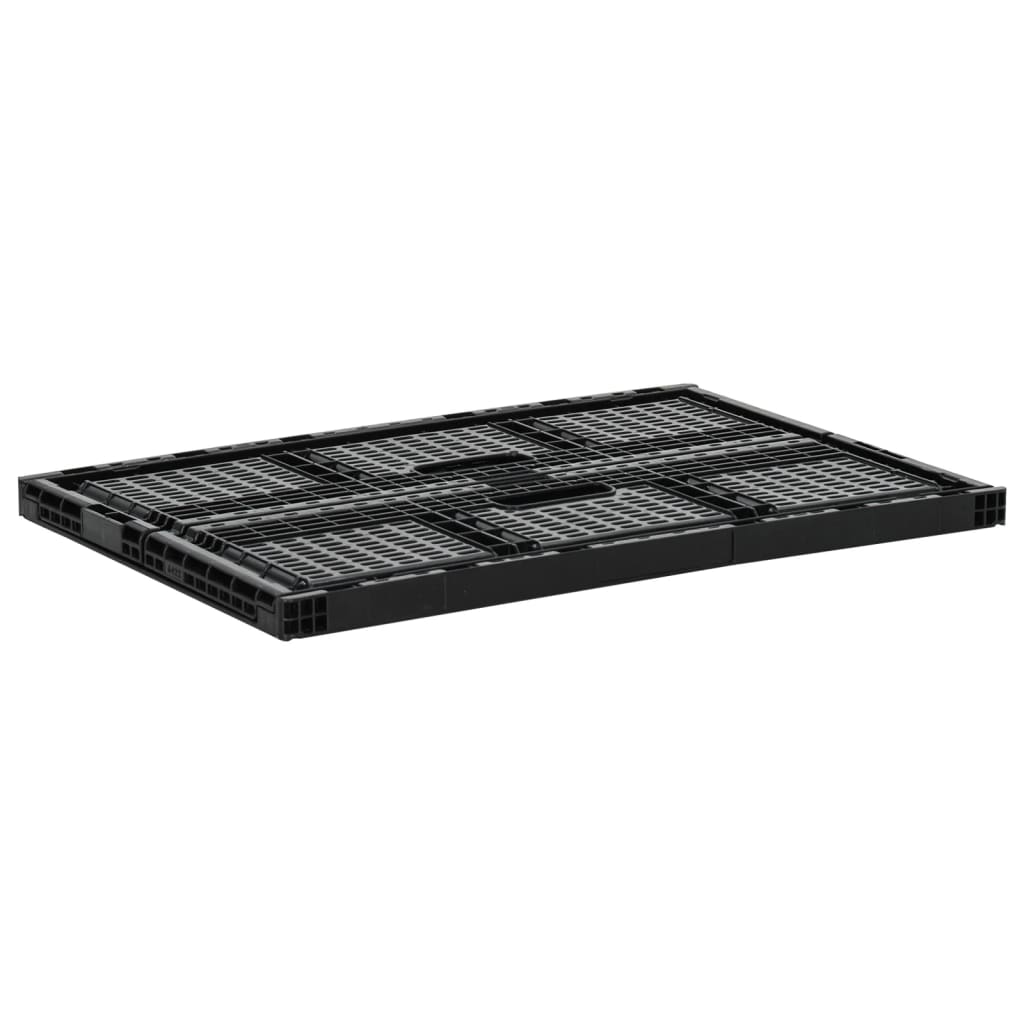 vidaXL Vouwkrat 46 L 60x40x22 cm zwart
