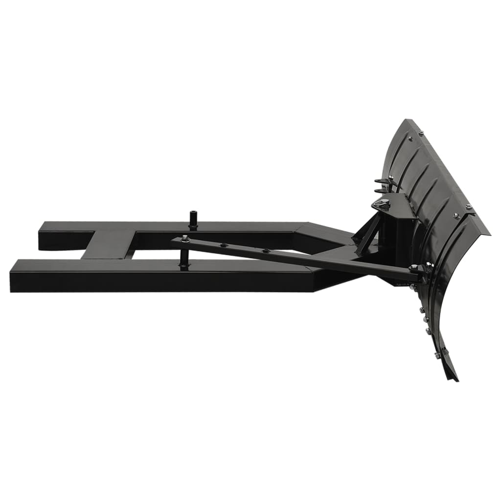 vidaXL Sneeuwploeg voor heftruck 150x38 cm zwart - Aashly