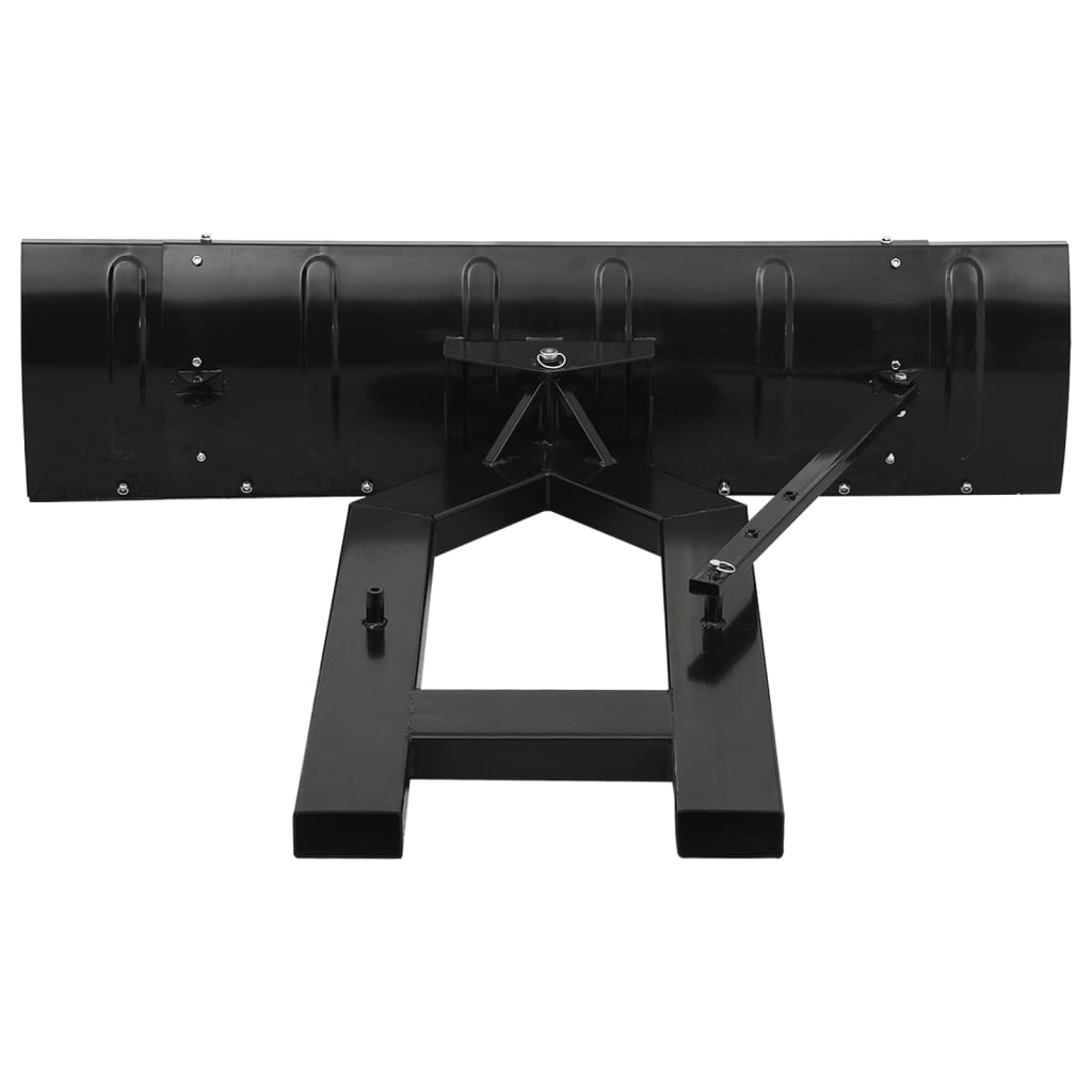 vidaXL Sneeuwploeg voor heftruck 150x38 cm zwart - Aashly