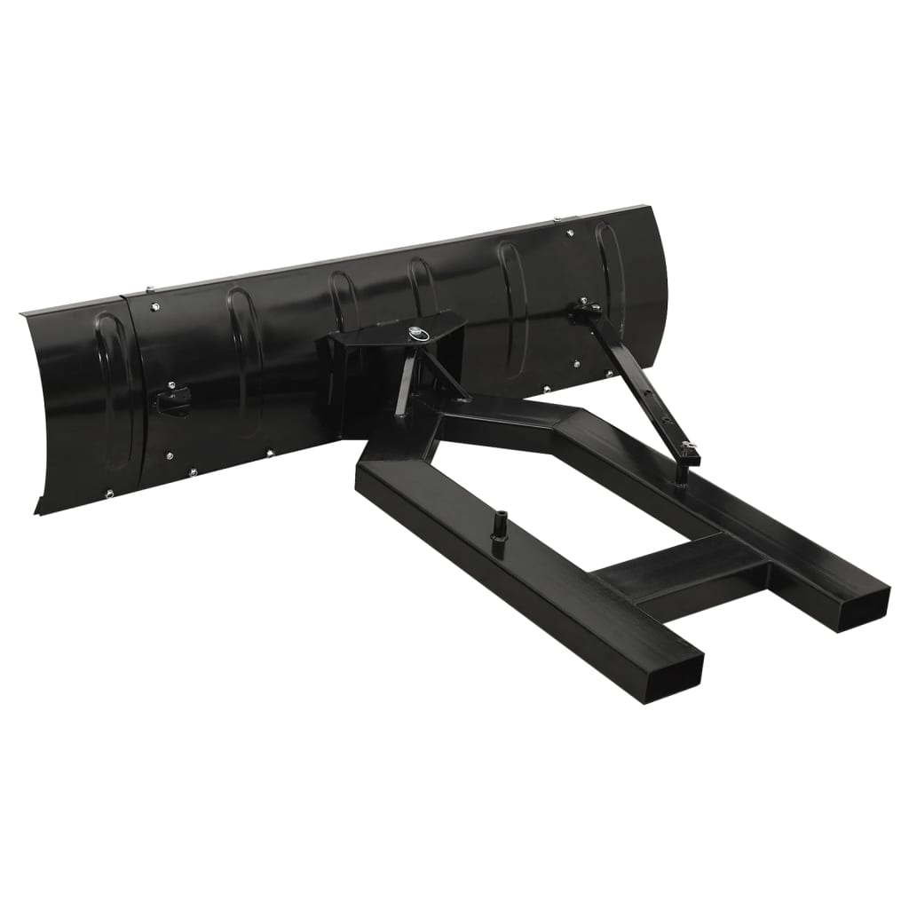 vidaXL Sneeuwploeg voor heftruck 150x38 cm zwart - Aashly