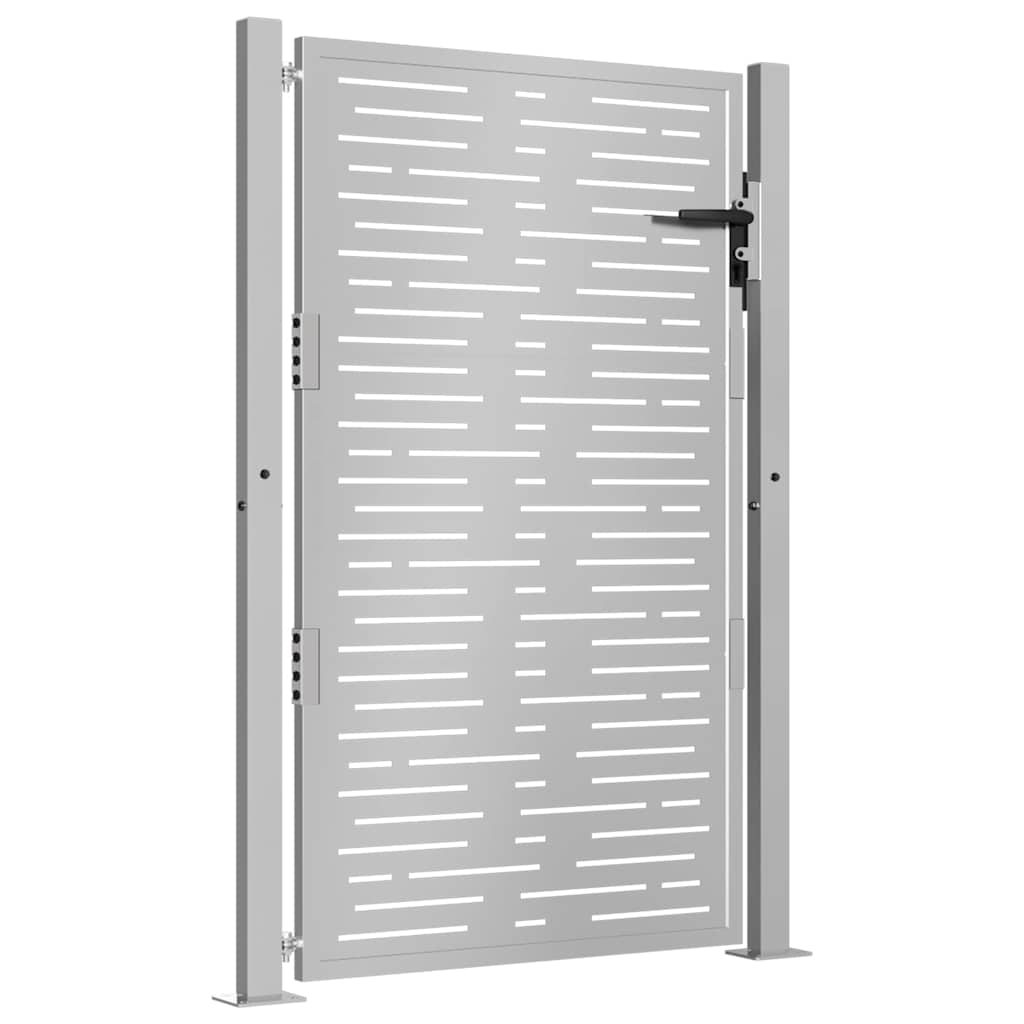 vidaXL Poort vierkant 105x105 cm cortenstaal