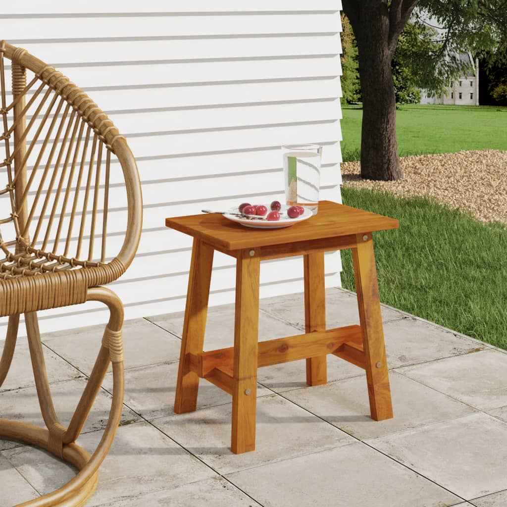 vidaXL Kruk 38x38x45 cm rond massief acaciahout bruin