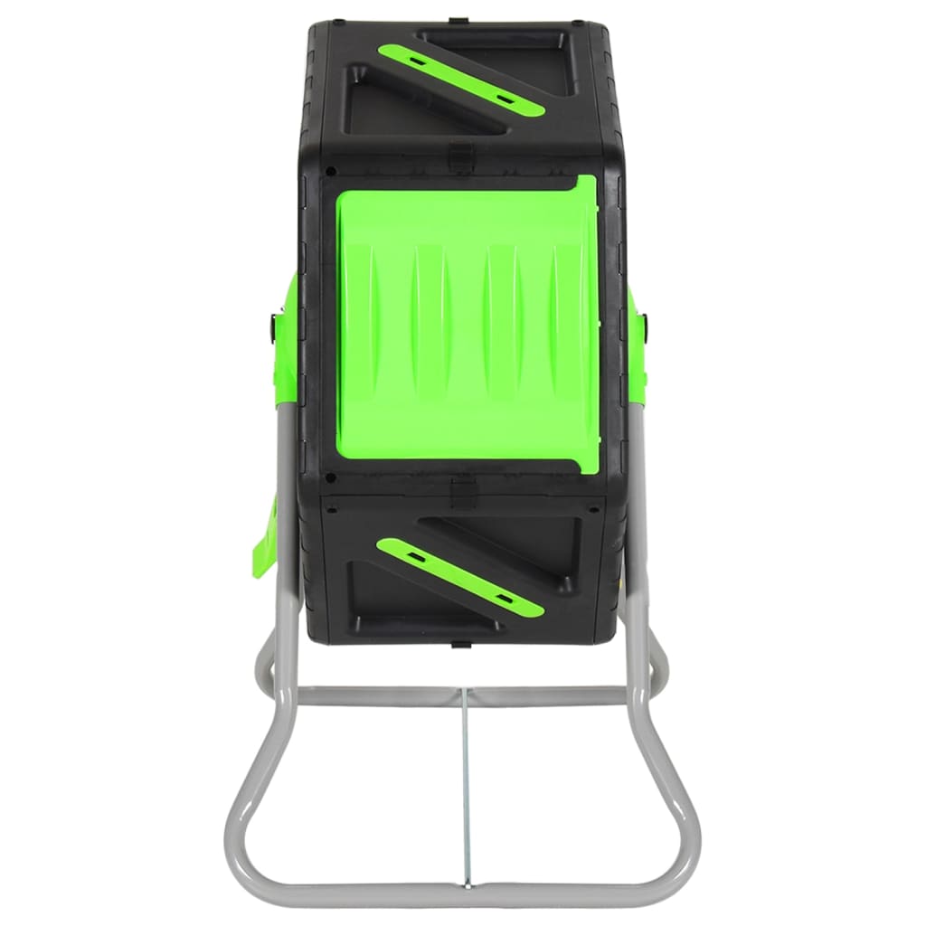vidaXL Composteertrommel 105 L 60x58x74 cm polypropeen