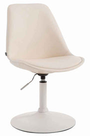 Eetkamerstoel Maverick kunstleer creme,wit creme