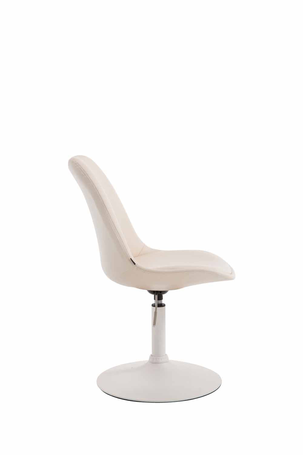 Eetkamerstoel Maverick kunstleer creme,wit creme