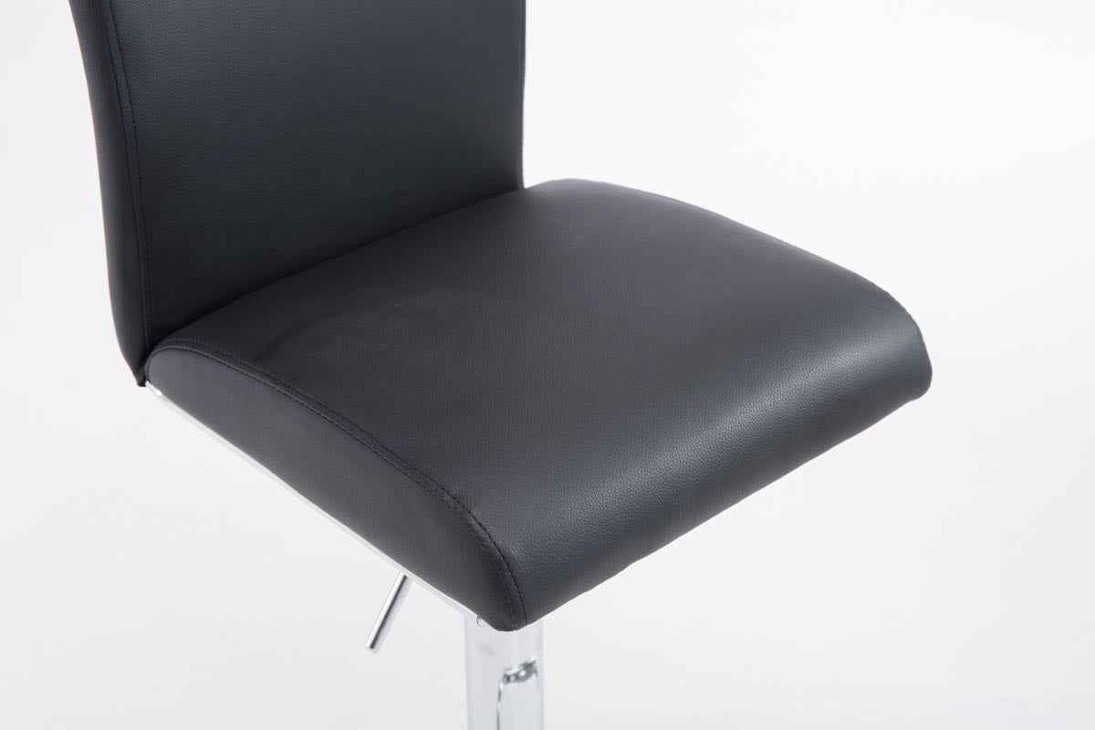 Set van 2 barkruk Keulen met kunstleer zwart schwarz