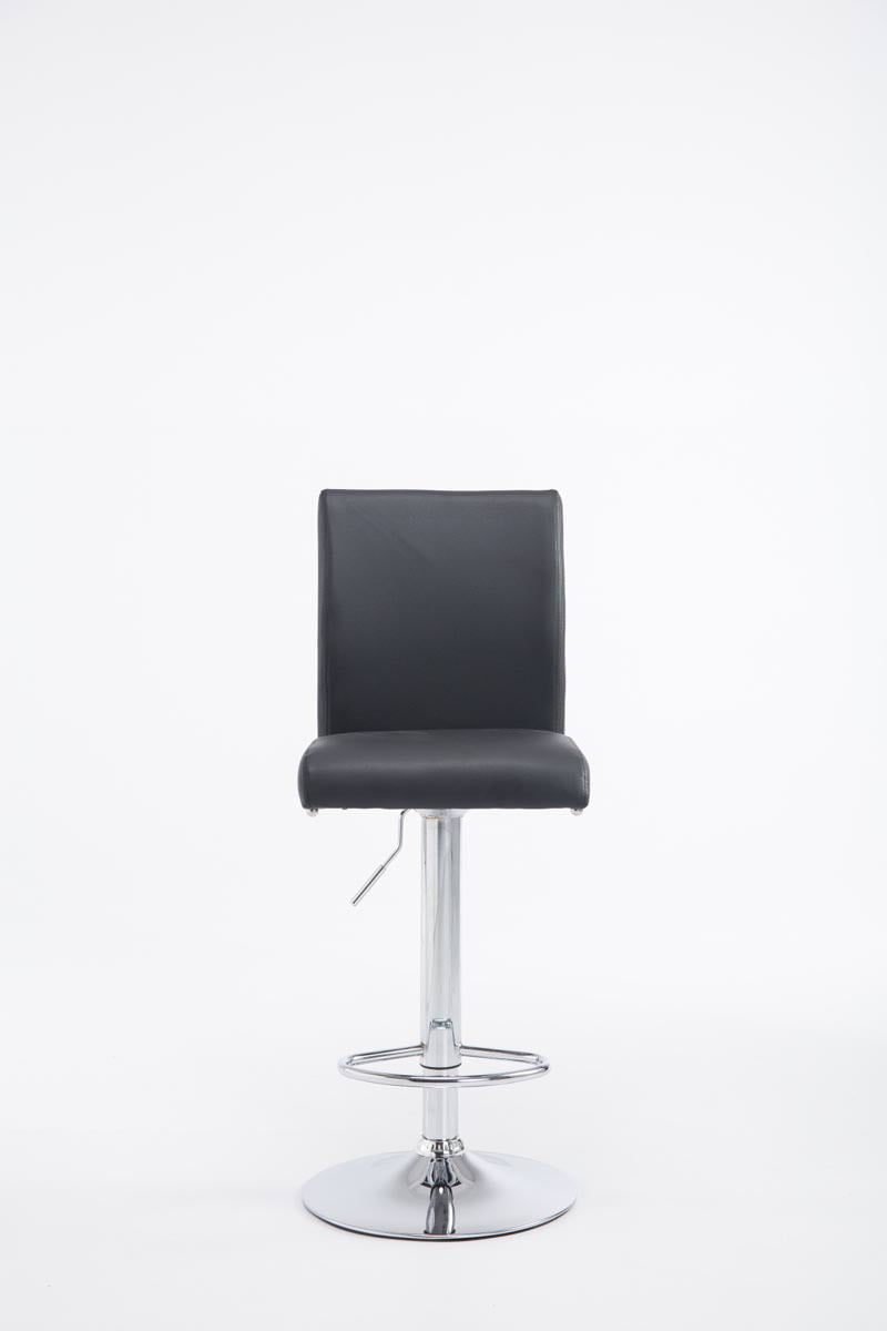Set van 2 barkruk Keulen met kunstleer zwart schwarz