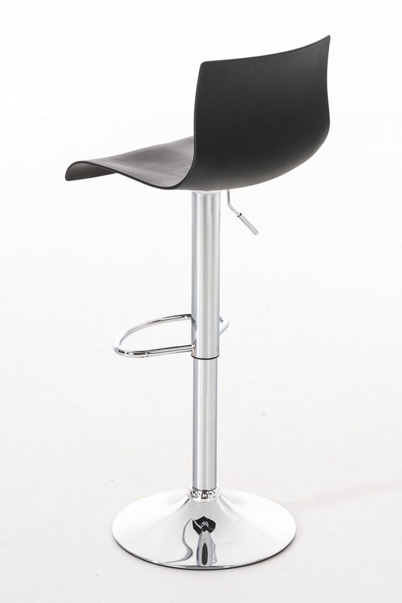 Set van 2 barkrukken Hover kunststof zwart schwarz
