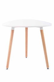 Keukentafel Abenra wit,80 cm weiß