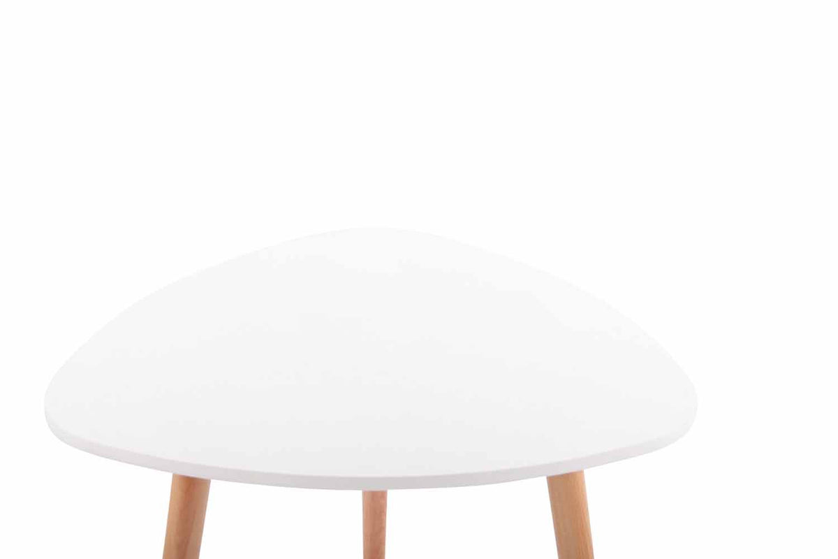 Keukentafel Abenra wit,80 cm weiß