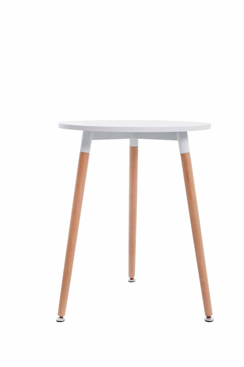 Tafel Amalie wit,natura weiß