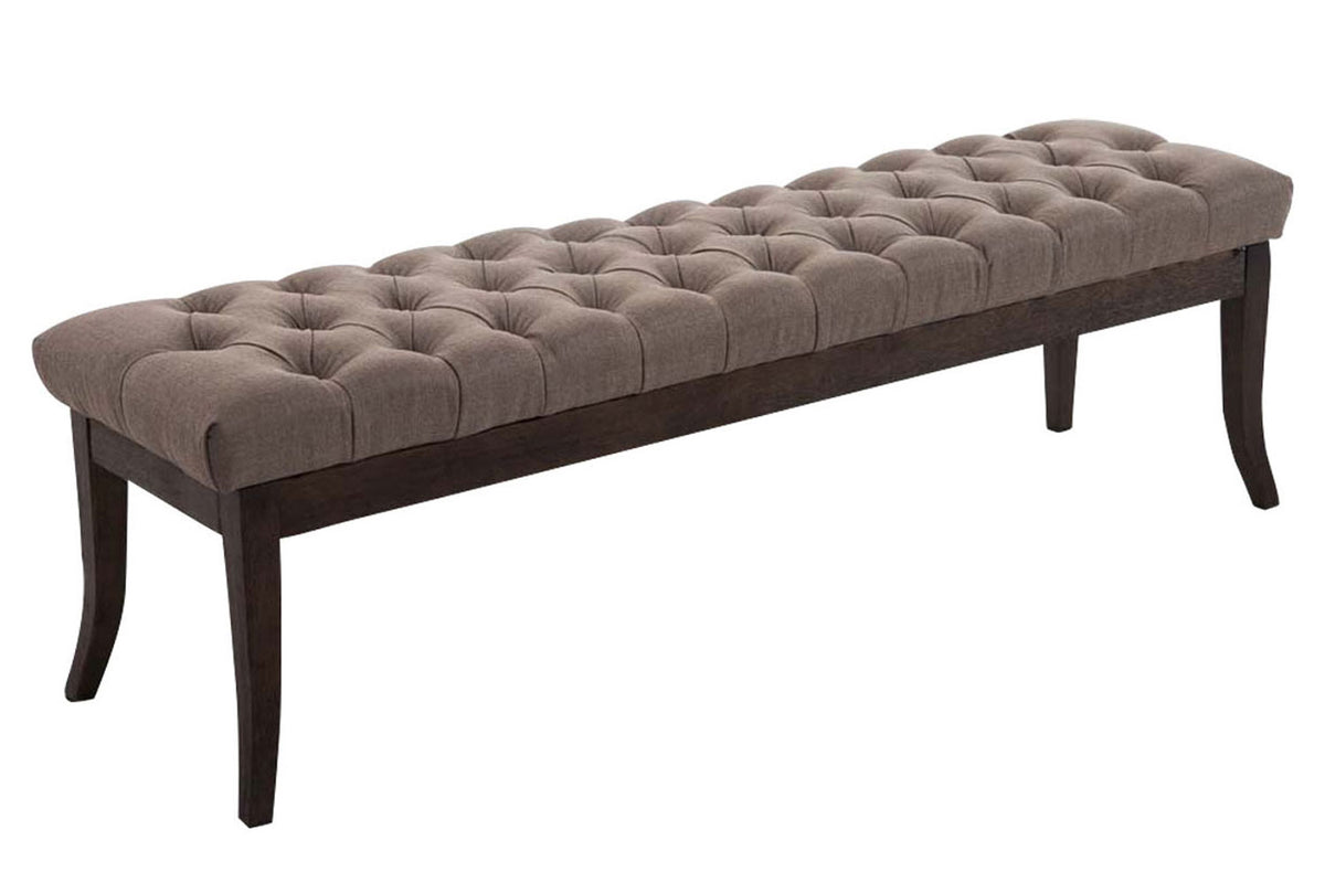 Bank Ramses stof taupe,150 cm taupe