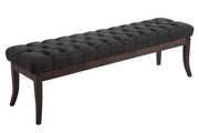 Bank Ramses stof donkergrijs,150 cm dunkelgrau