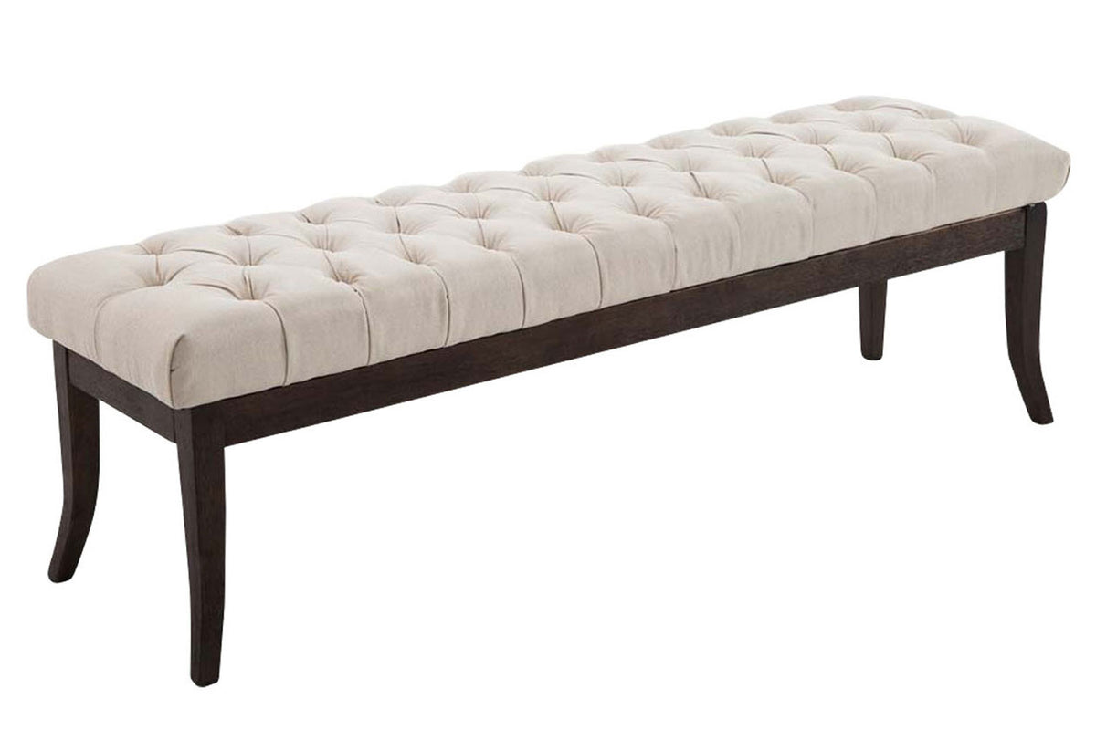 Bank Ramses stof creme,150 cm creme