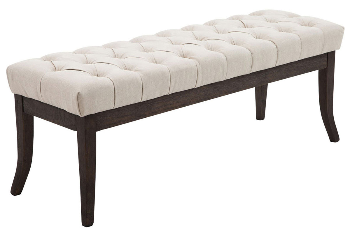 Bank Ramses stof creme,120 cm creme