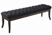 Bank Ramses stof zwart,150 cm schwarz