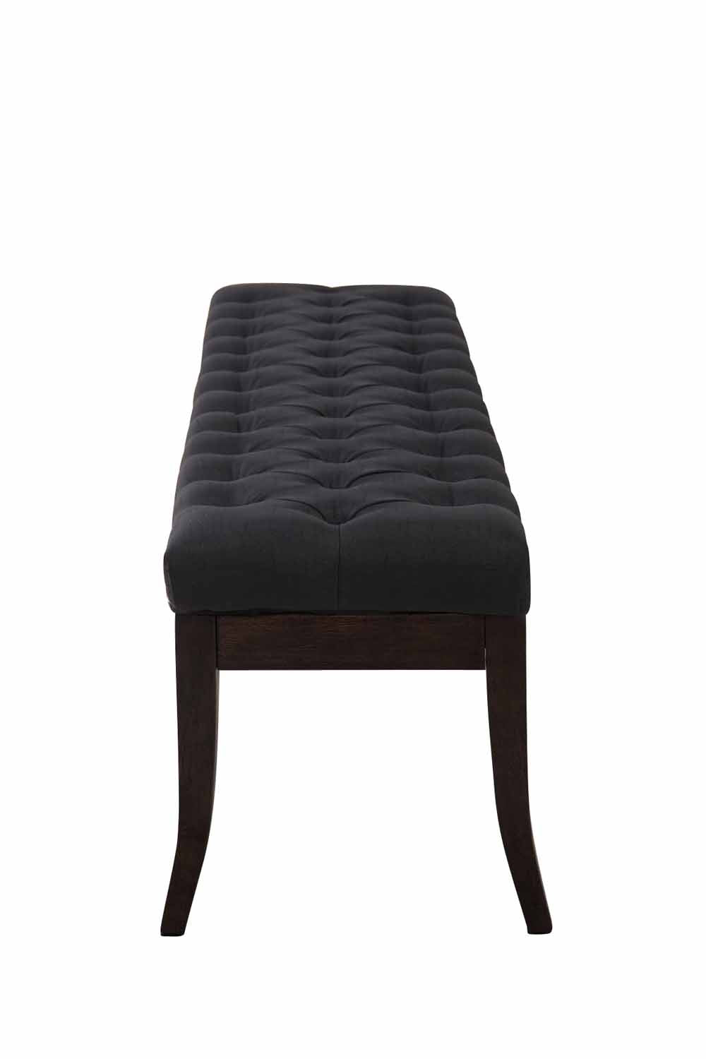 Bank Ramses stof zwart,150 cm schwarz
