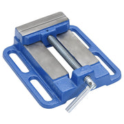 vidaXL Bankschroef voor kolomboormachine 150 mm gietijzer blauw