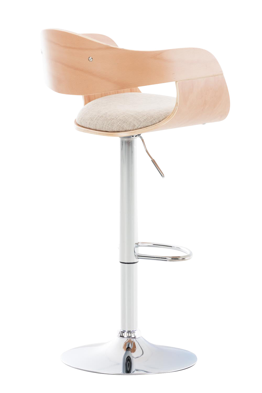 Barkruk Kingston Stof natura/creme natura/creme