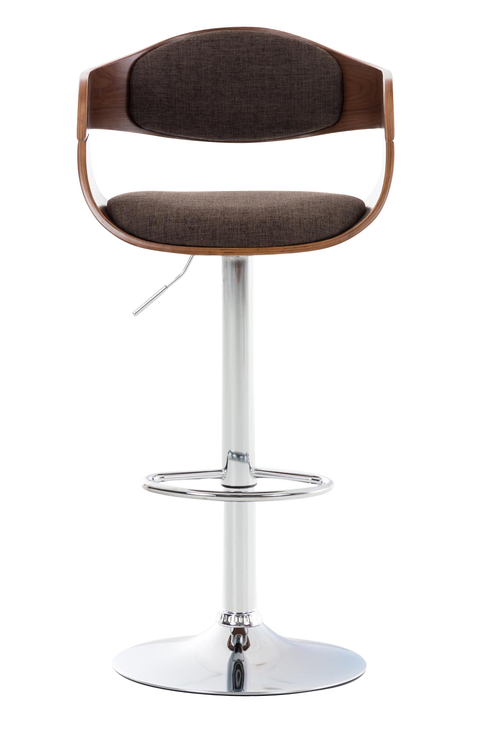 Barkruk Kingston Stof walnoot/bruin walnuss/braun