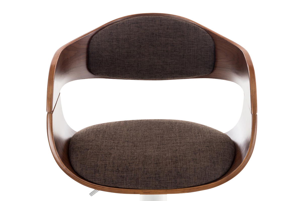 Barkruk Kingston Stof walnoot/bruin walnuss/braun