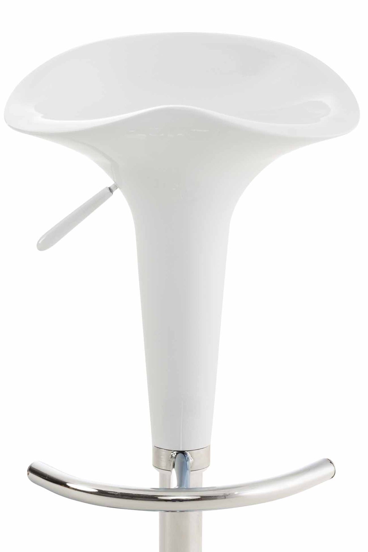 Barkruk Saddle wit weiß