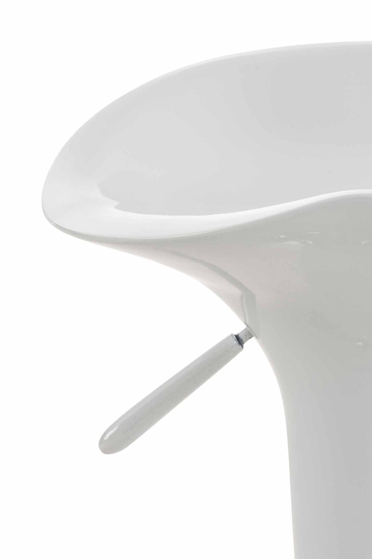 Barkruk Saddle wit weiß